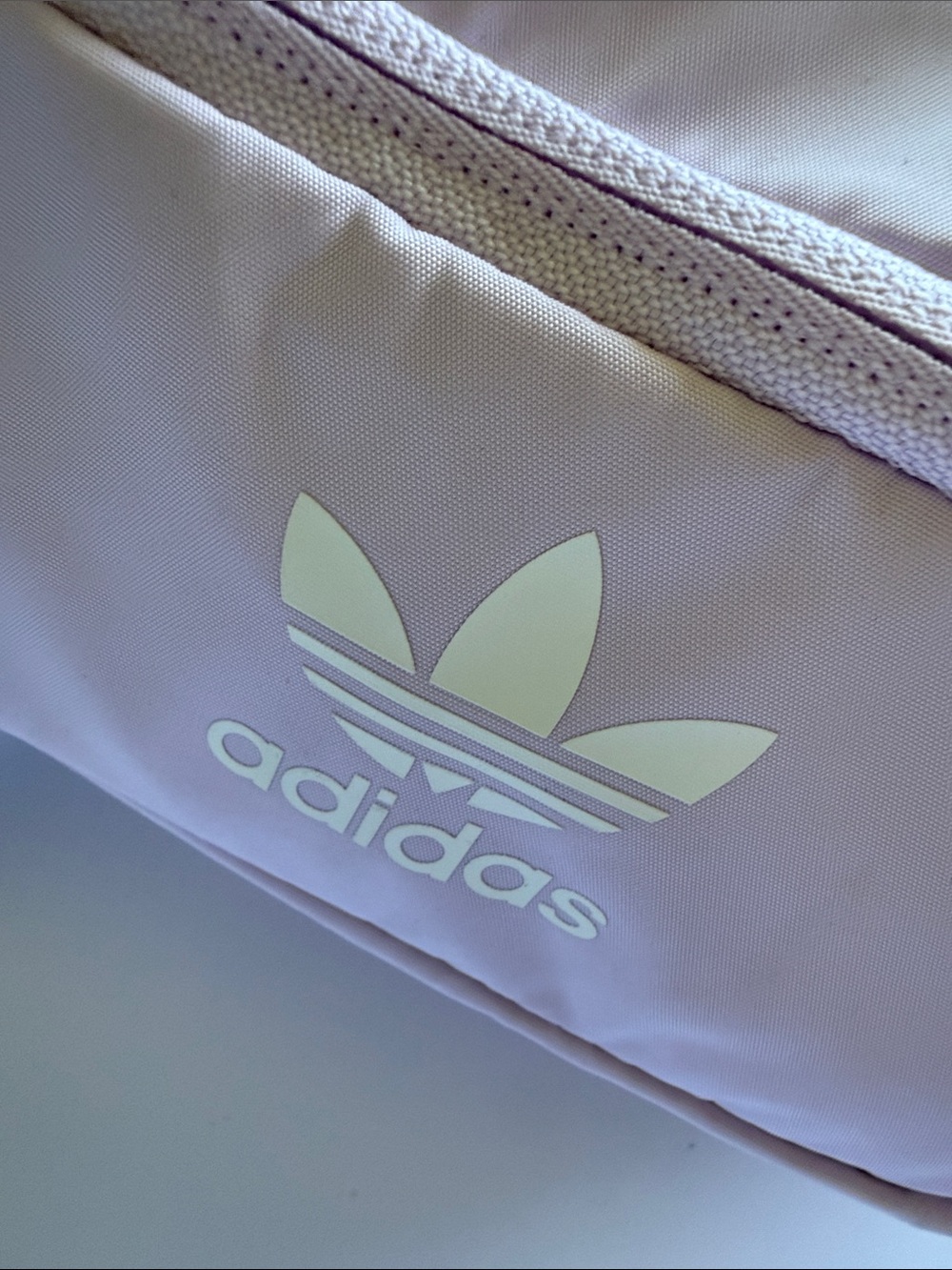 adidas Pastel Pink Trefoil Belt Bag